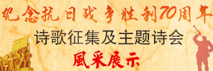 纪念抗战胜利70周年主题诗会风采展示