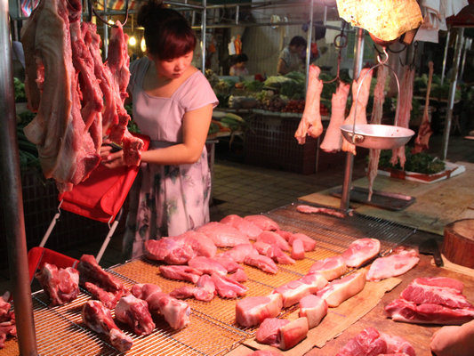 顺德质量日油炸3000头,猪肉生猪黄米v质量全程屠宰糕的面怎么和图片