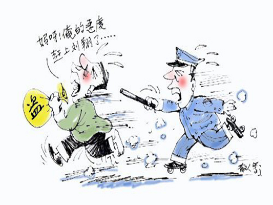 警察小偷疯狂猜成语_小偷卡通图片(2)