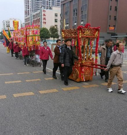 容桂锣鼓柜巡展