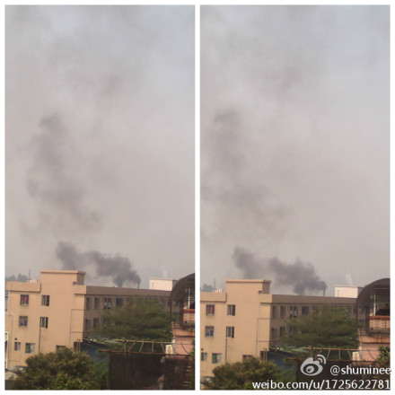 不停歇的黑白烟囱