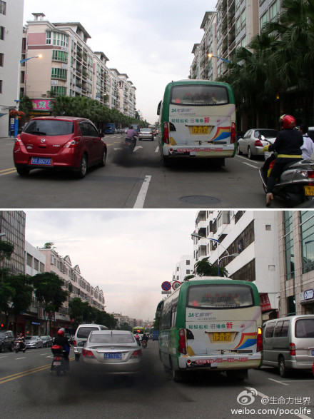 浓烟突袭，恼人的“黑烟车”