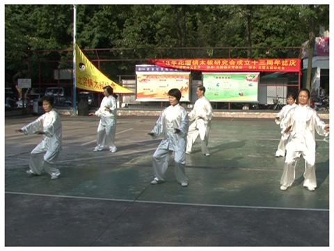 “打出”健康，太极研究会成立十三周年
