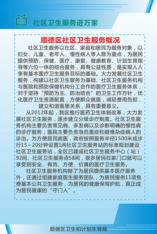 社区卫生服务——居民健康的“守门人”