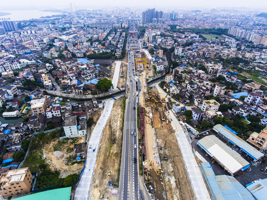 红旗路快速化改造