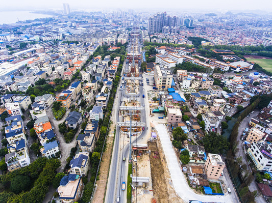 红旗路快速化改造
