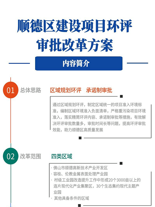 环评报告7天获批！顺德启动环评改革