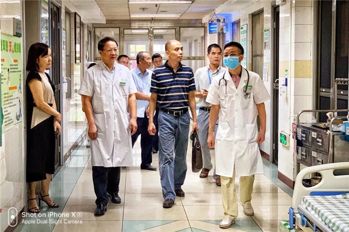 北滘医院迎接区卫健局督导及现场检查工作
