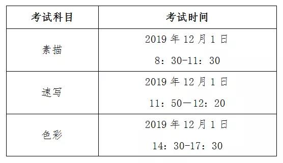 @艺考生，统考在即，这些事情要注意！