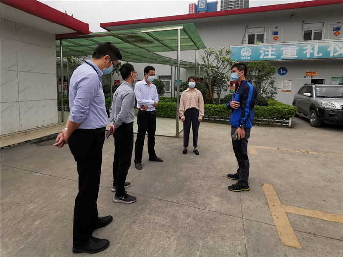 区镇联动！北滘开展工地食堂安全调研检查