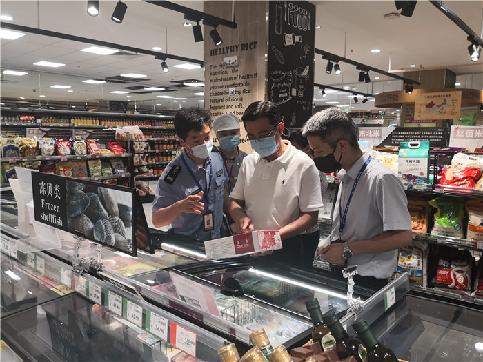 北滘开展检查行动，加强进口食品防疫监管