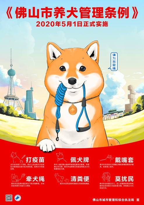 顺德区划定养犬管理城市市区区域范围
