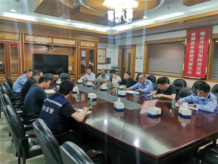 部门齐出力！确保乐从木业市场消防安全