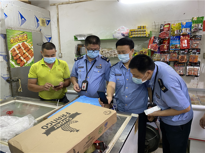 严厉打击冻品走私行为，北滘在行动！