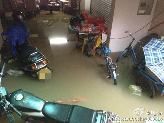 高黎成水浸黑点，8个月浸了8次