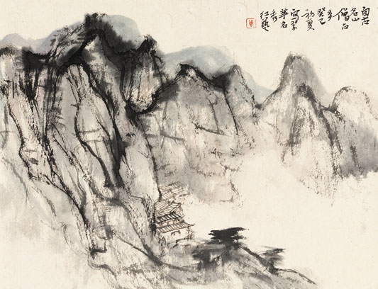 水墨画展明天开幕，赏长安古都艺术风韵