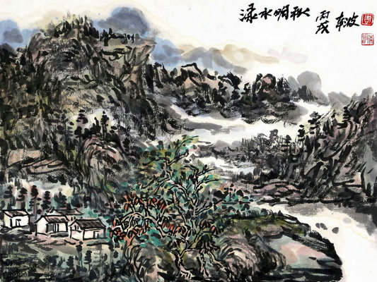 流水潺潺！顺德画家们送来“山水家园”