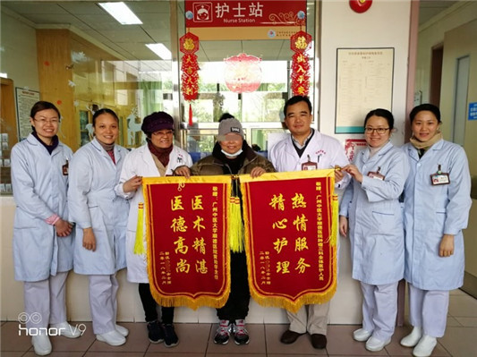 乳腺癌康复，市民赞医生德艺双馨