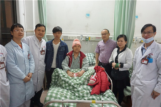 一热心市民捐款，帮助癌症病人渡过难关