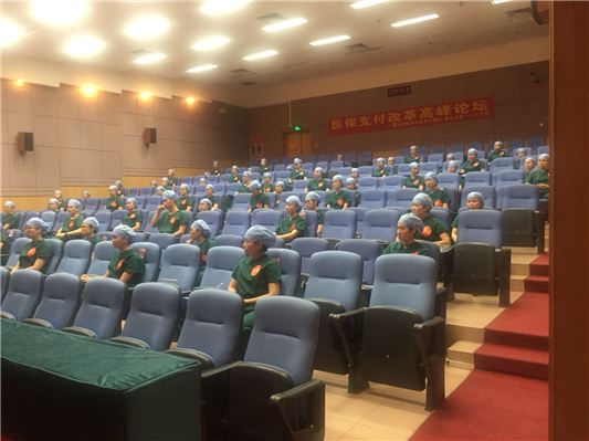 PK职工技能，这四位手术室护理人参加了