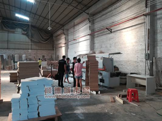 杏坛：剑指村级工业园，封停违法家具厂