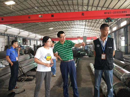 深入车间，市督察组督察北滘污水处理厂