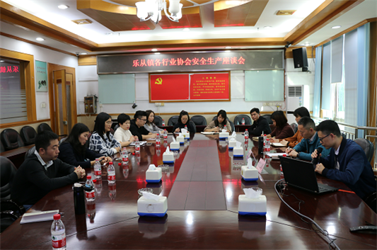 乐从：召开各行业协会安全生产座谈会
