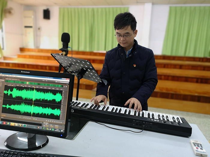 顺德教师创作抗“疫”歌曲 传递温暖和力量