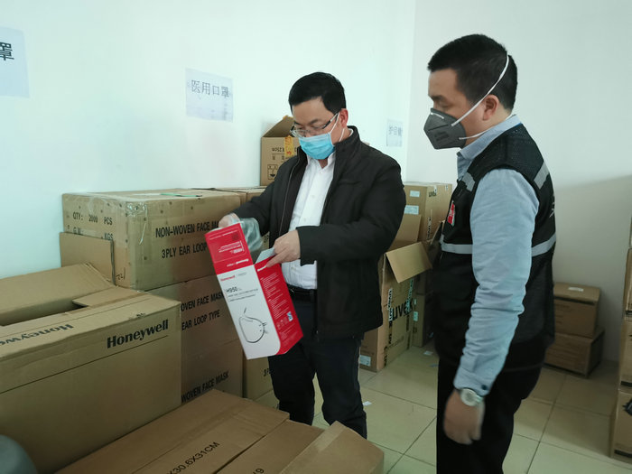 复工在即，王光到新宝电器检查防控情况