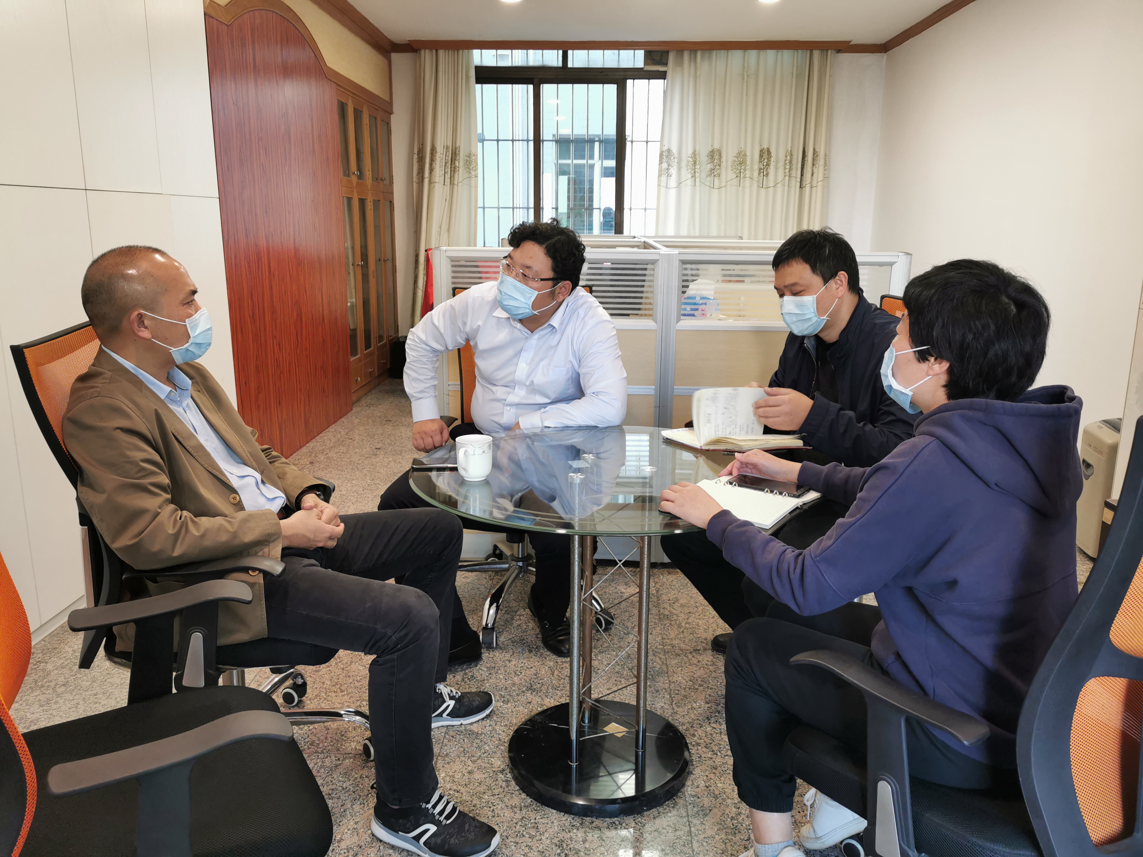 劳广行调研北滘市监，要求抓实疫情防控