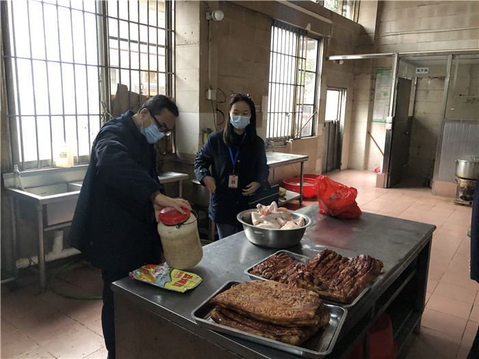 确保群众吃得安心，北滘开展节前监管工作