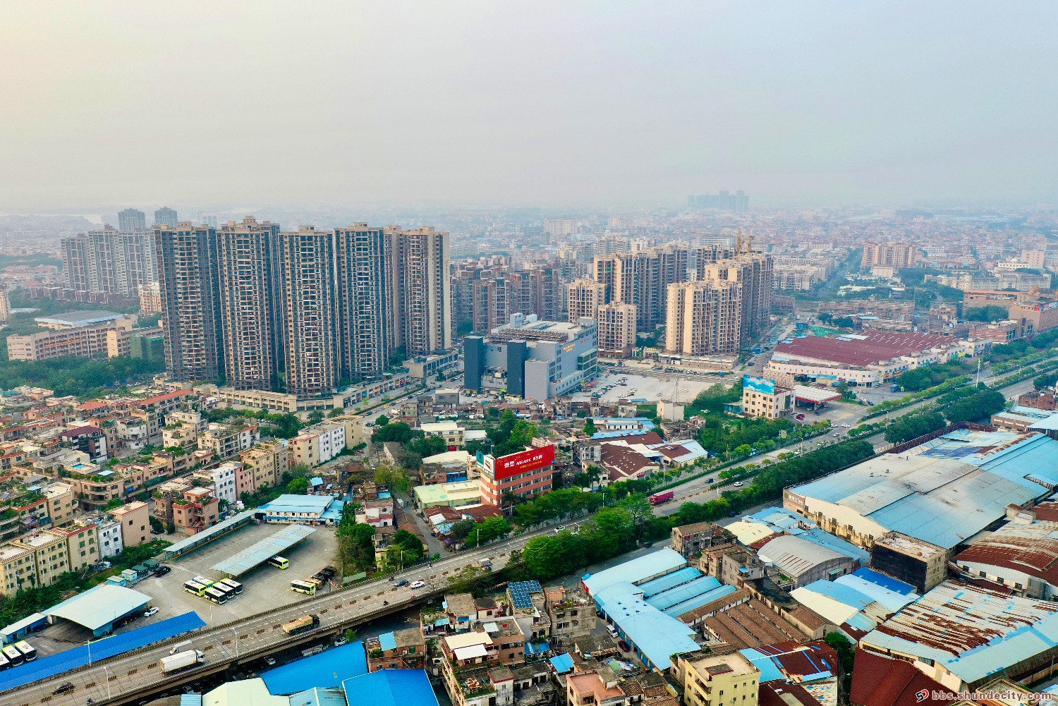 勒流新城区新景，高楼拔地而起!