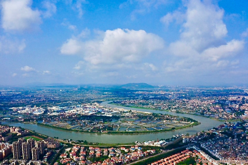 入夏，晴空万里的勒流