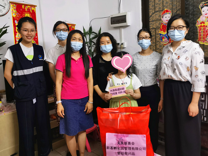 联动走访慰问，温暖大良200多名孤困残儿童