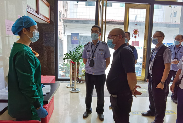 陈村：开展隔离点及重点生产企业安全检查