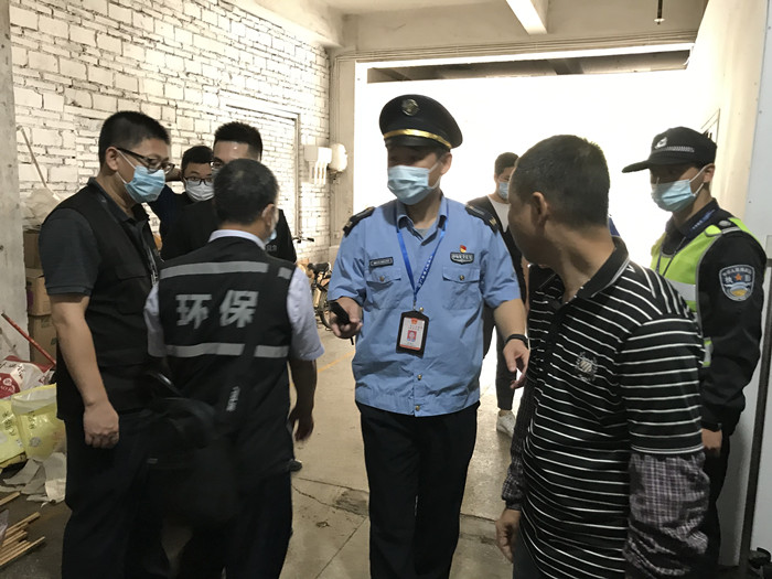 陈村：区镇联合强化腾挪园企业安全生产监管