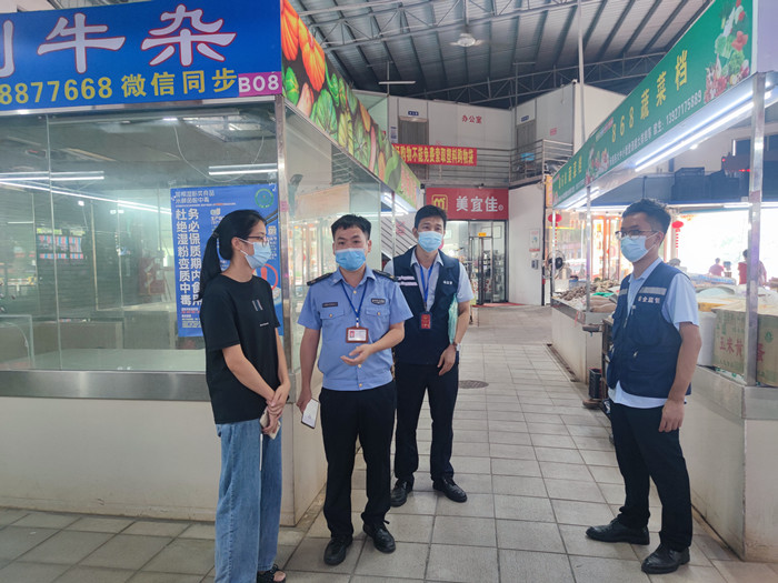 乐从：疫情防控不放松，两个农贸市场被责改！