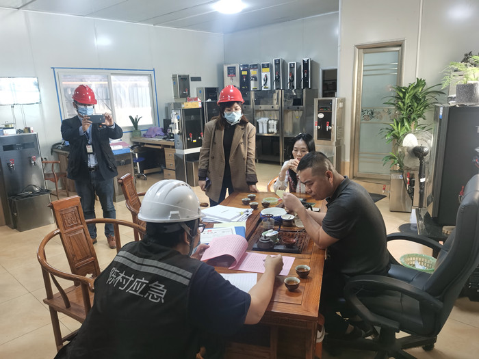 安全生产放首位！陈村检查多家企业生产情况