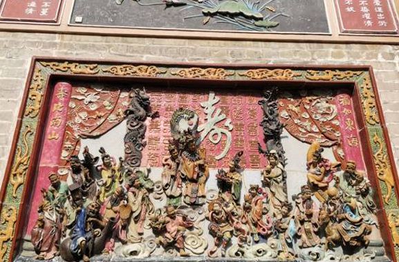 春回大地、单刀赴会……那些西山庙陶瓷壁画述说着的典故