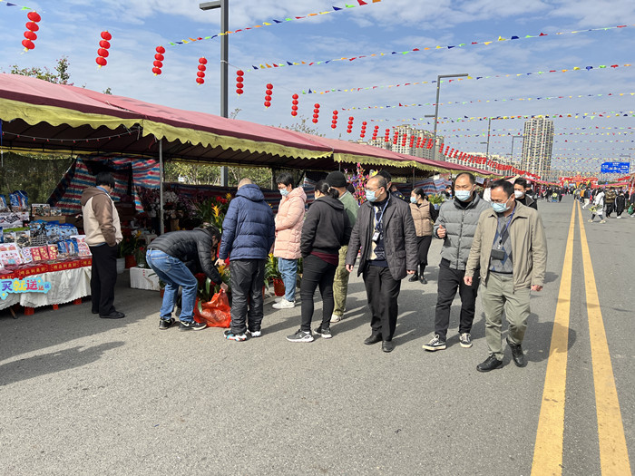 北滘：检查迎春花市 确保安全有序