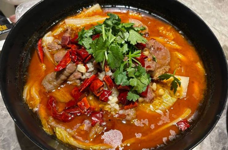 水煮牛肉麻辣鲜香