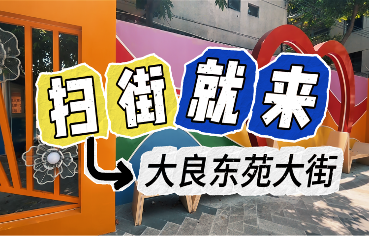 【视频】大良最好逛的地方，在东苑大街？