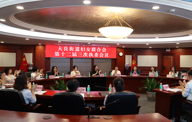 新一任主席当选！大良街道妇联十二届三次执委会召开
