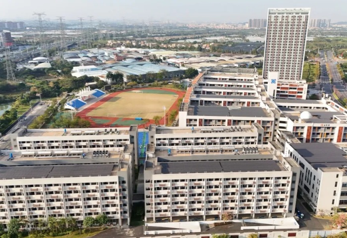 年均发电量110万度，顺德一中西南学校光伏运行