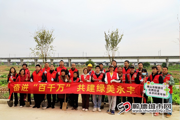党建引领植新“美”，伦教永丰新增一条风景线