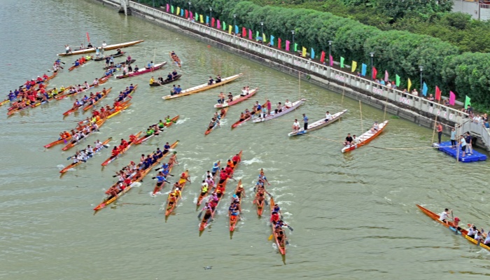 凫洲河“水上漂移”，均安天连点燃奋进力量