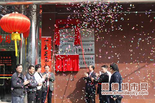 均安：首个基层党委会挂牌成立