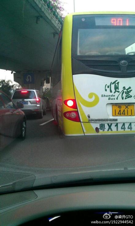 胡乱cut线的顺德公交