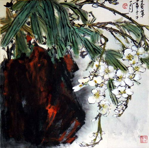 花花草草在厅堂