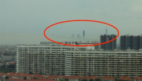 海市蜃楼现身北滘，是奇观还是污染？